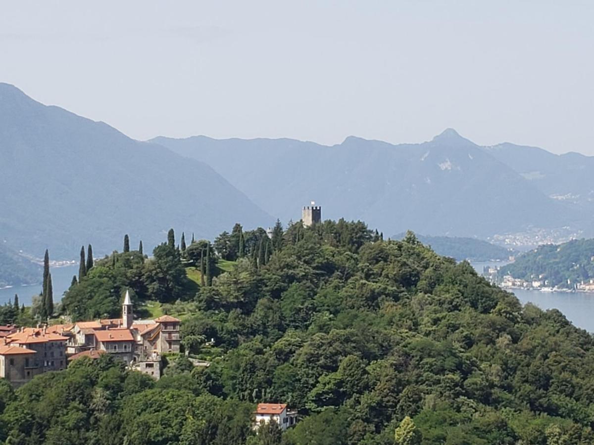 Romantic Lake Como Escape With View Perledo Exterior foto